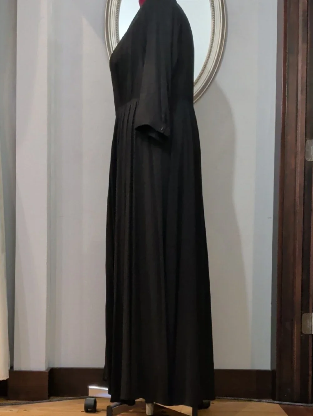 torrid Black Button-Front Maxi Shirt Dress